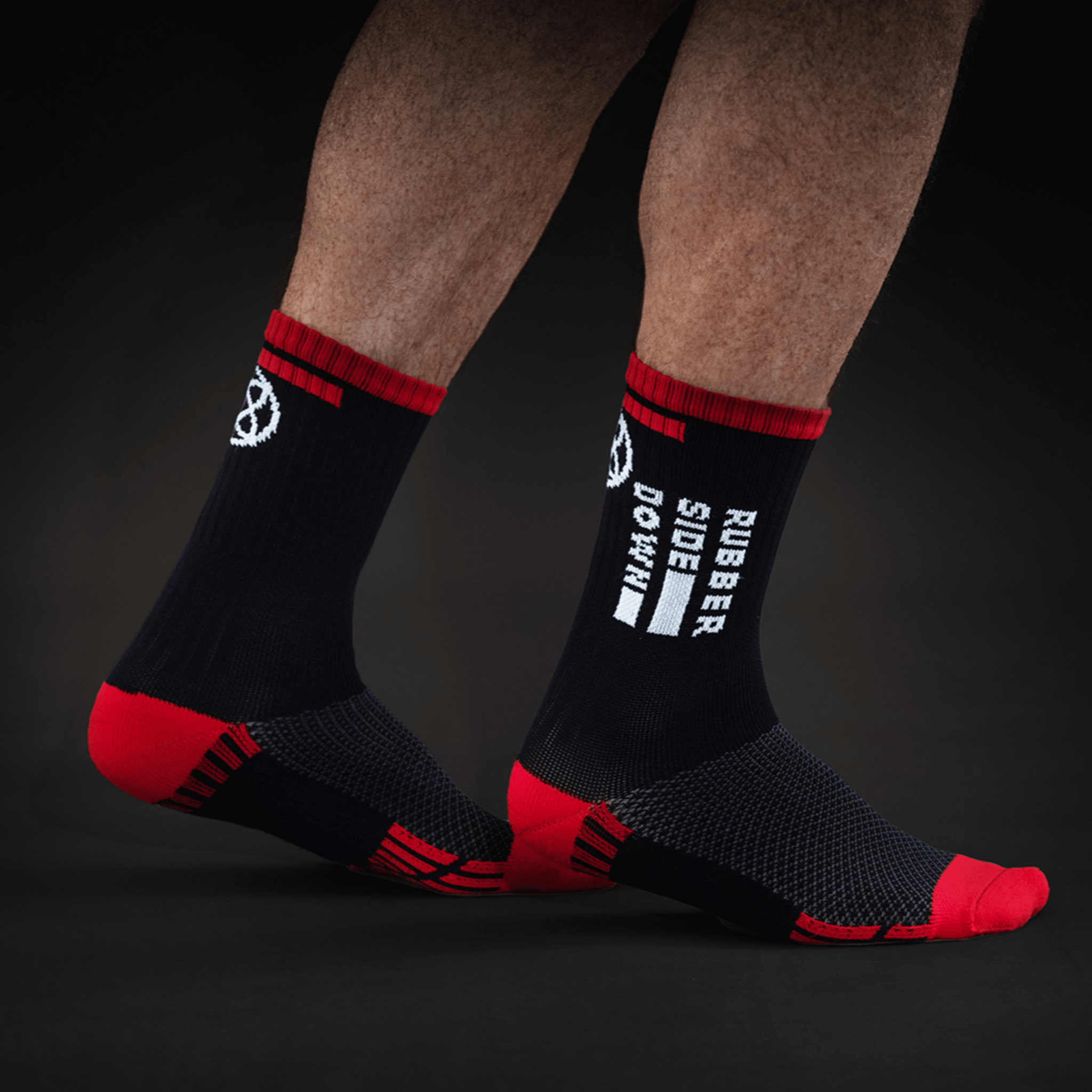 Red bottom socks discount