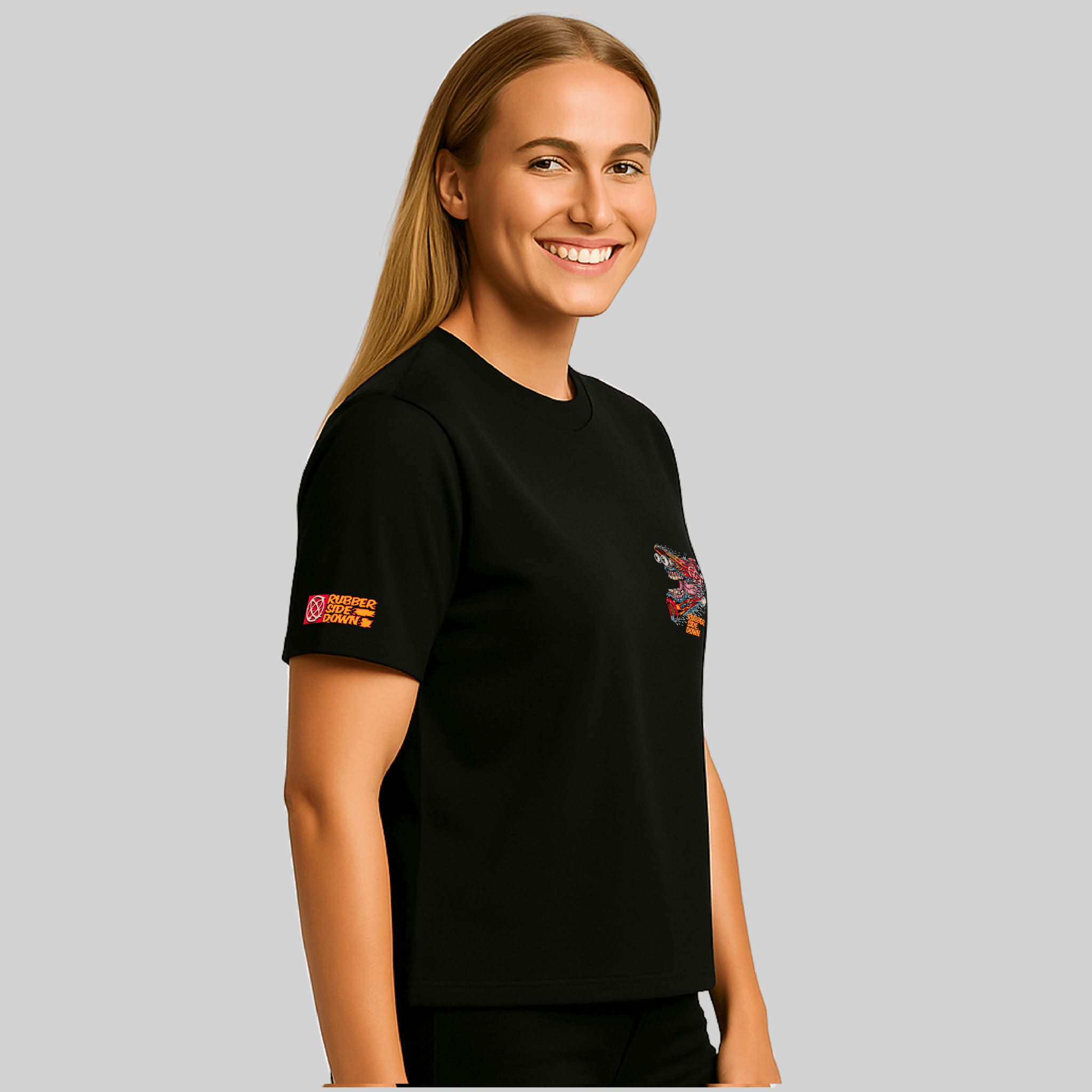 Women's Wild Racer: Dialled In Tee - Relaxed fit – Rubber Side Down