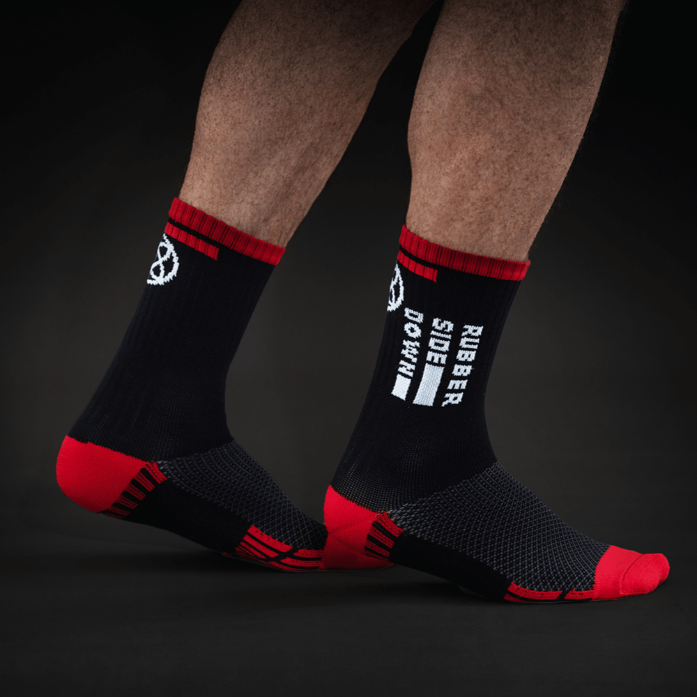 
                  
                    Trail Sock Black/Red
                  
                